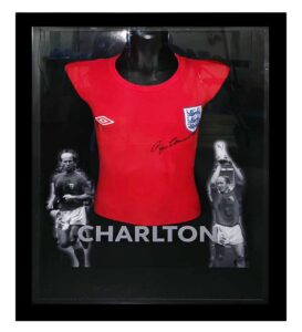 Signed Bobby Charlton Shirt