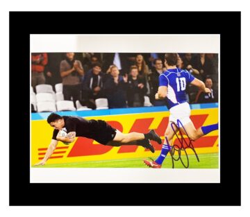 Signed Codie Taylor Photo Display - All Blacks RWC Autograph