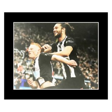 Autographed Matty Longstaff Photo Display - Newcastle United Football