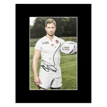 Signed Danny Cipriani Photo Display - England Rugby