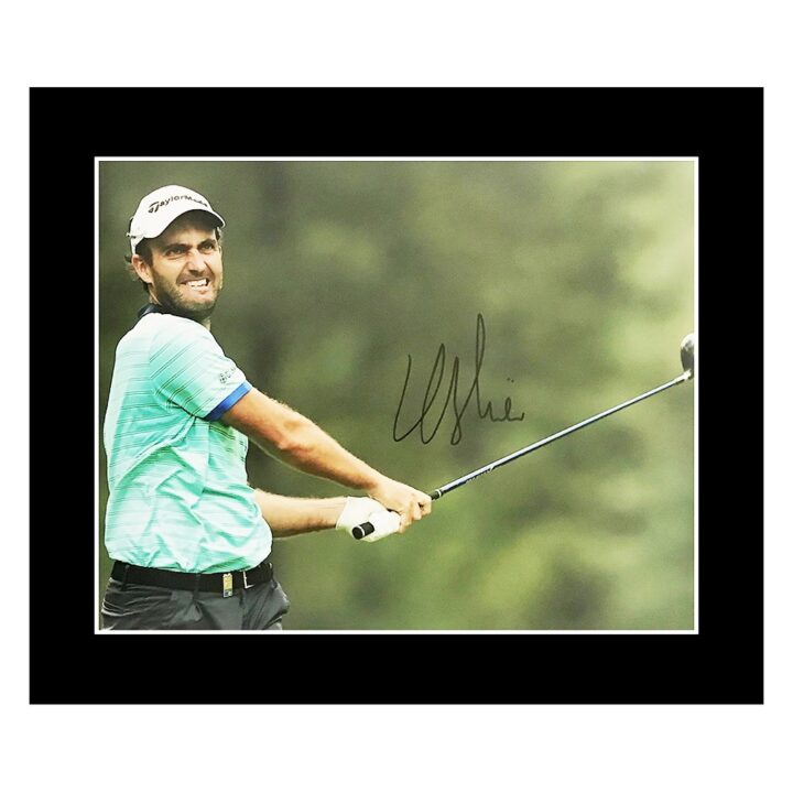 Signed Edoardo Molinari Photo Display - Golf Autograph