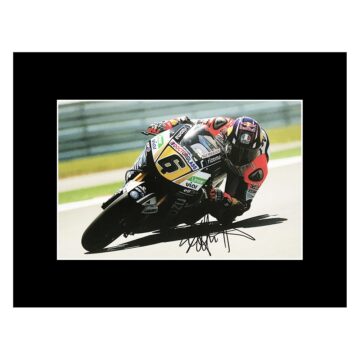 Signed Stefan Bradl Photo Display - Moto GP Icon