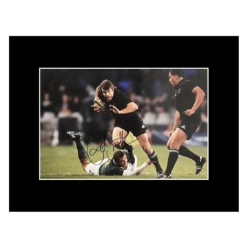 Signed Conrad Smith Photo Display - All Blacks Autograph