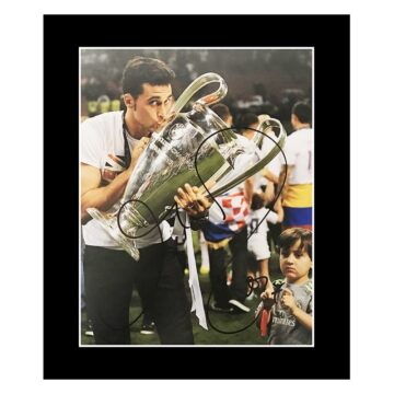 Alvaro Arbeloa Photo Display - Real Madrid Autograph