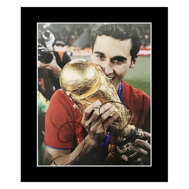 Alvaro Arbeloa Photo Display - Spain Winners Autograph
