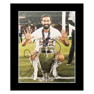 Alvaro Arbeloa Signed Photo Display - Champions League Winner Madrid
