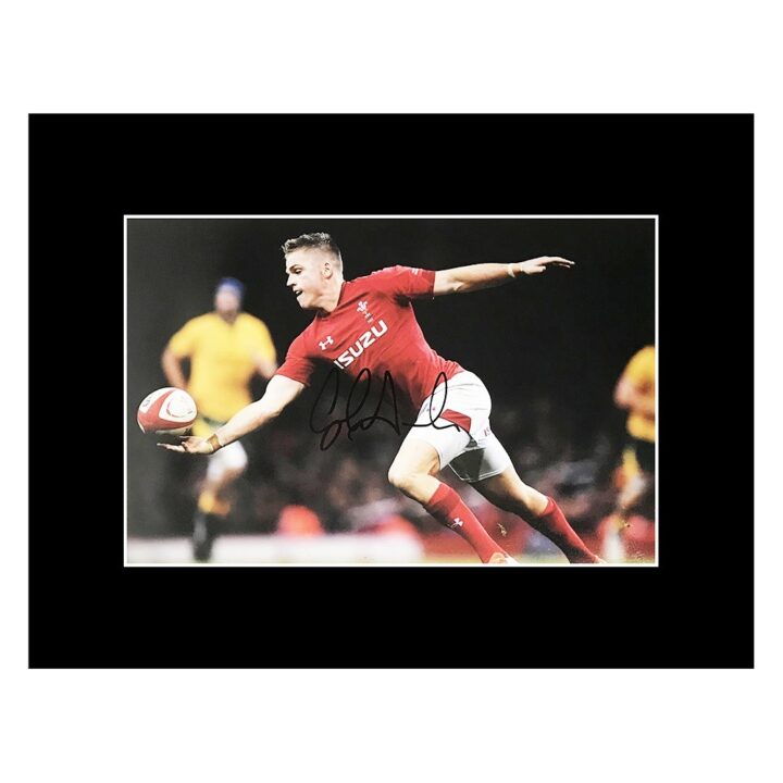 Gareth Anscombe Signed Photo Display - Grand Slam
