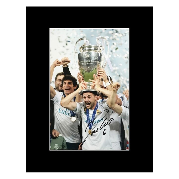Nacho Signed Photo Display - Real Madrid Champions League Autograph