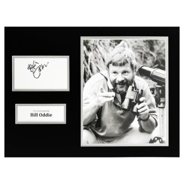Signed Bill Oddie Photo Display - TV Autograph