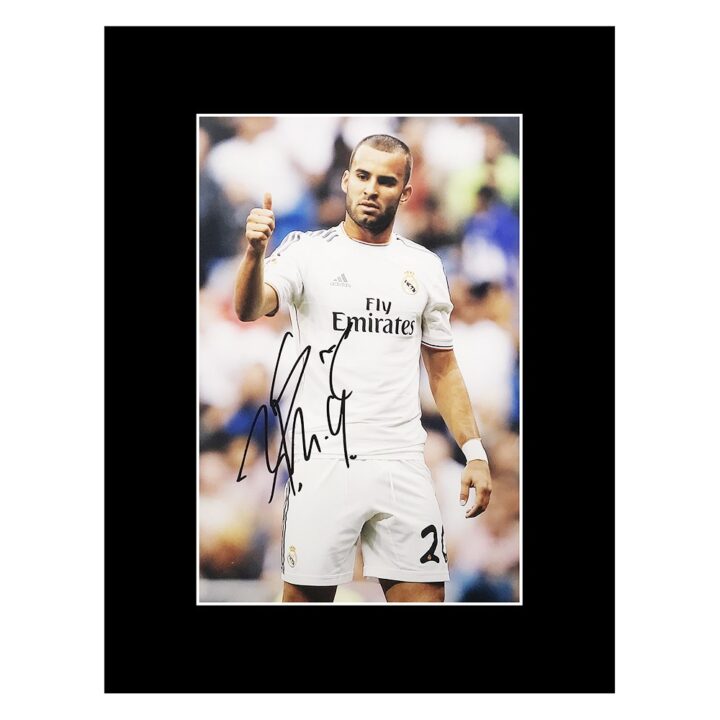 Signed Jese Rodriguez Photo Display - Real Madrid Autograph