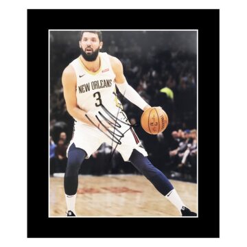 Signed Nikola Mirotic Photo Display - New Orleans Pelicans Autograph