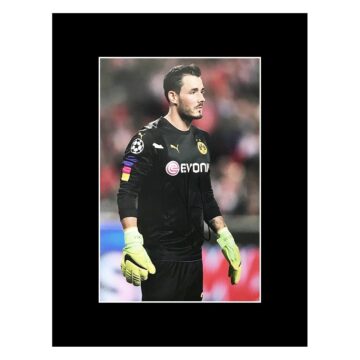 Signed Roman Burki Photo Display - Borsussia Dortmund GK