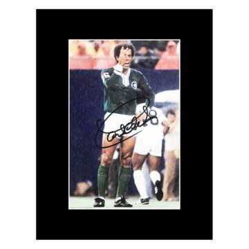 Carlos Alberto Signed Photo Display - Brazil Icon Autograph