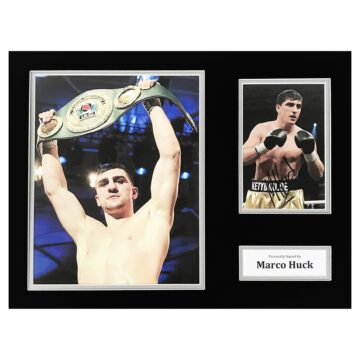 Marco Huck Signed Photo Display - Boxing Autograph