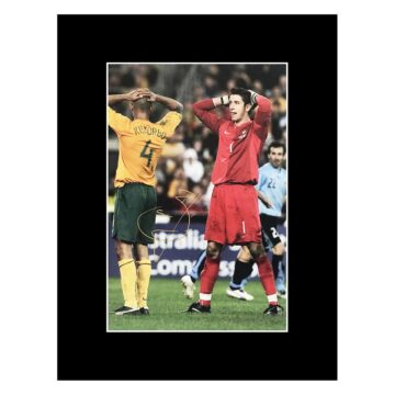 Signed Brad Jones Photo Display - Australia Autograph
