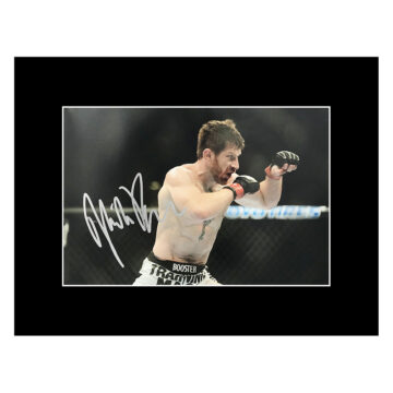 Mike Brown Signed Photo Display - MMA Autograph