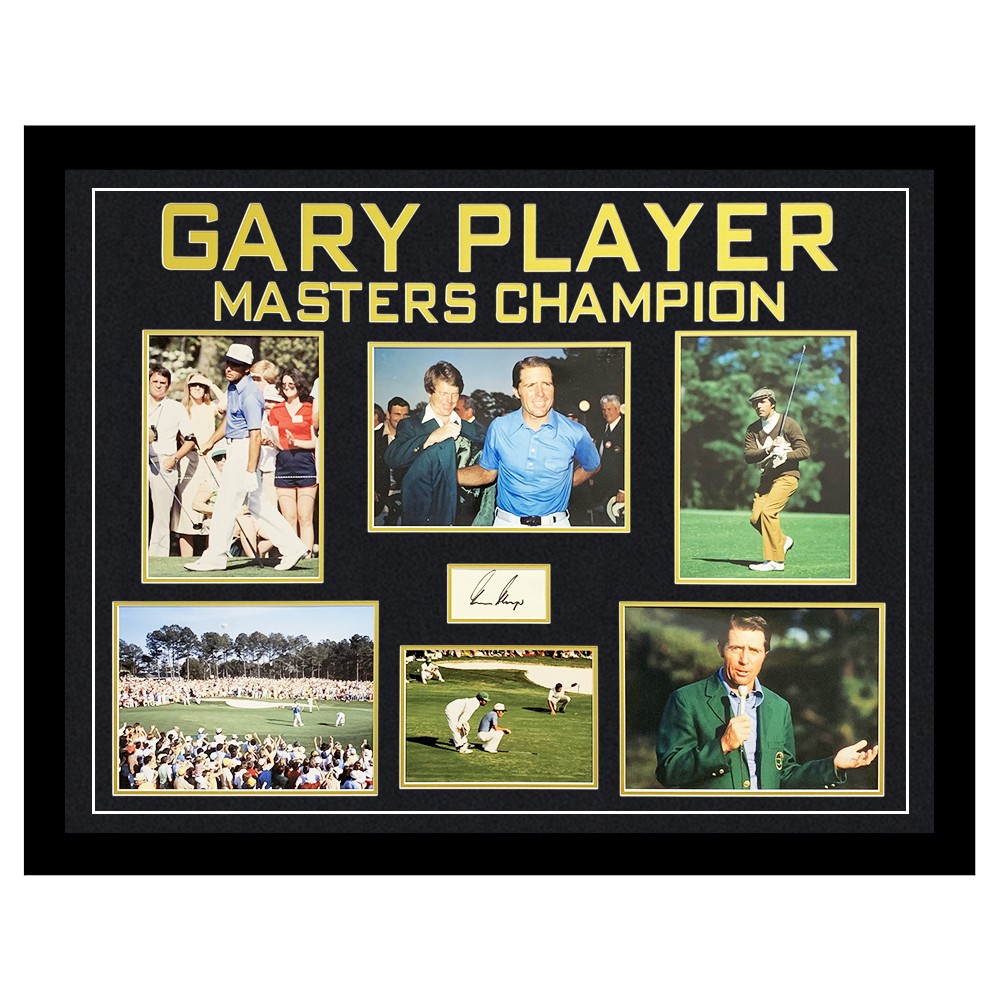 Signed Gary Player Memorabilia