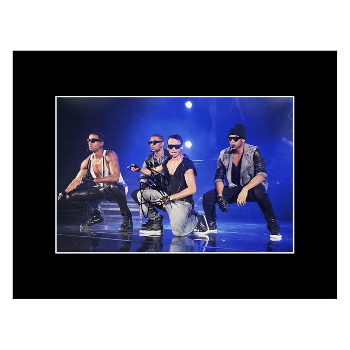 Signed Jls Photo Display - Music Autograph