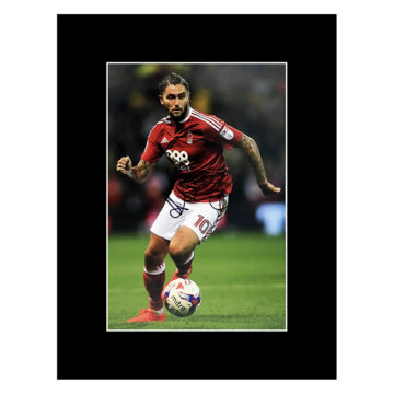 Signed Henri Lansbury Photo Display - Nottingham Forest Autograph