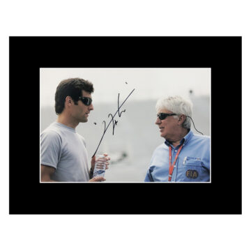 Signed Herbie Blash Photo Display - F1 Autograph