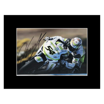 Kenan Sofuoglu Signed Photo Display - WSBK Autograph
