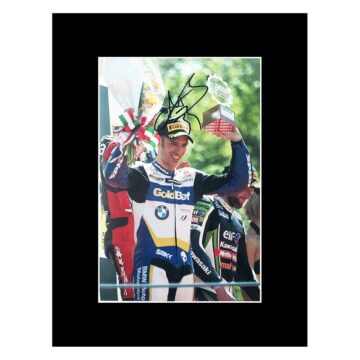 Signed Marco Melandri Photo Display - MotoGP Monza Autograph