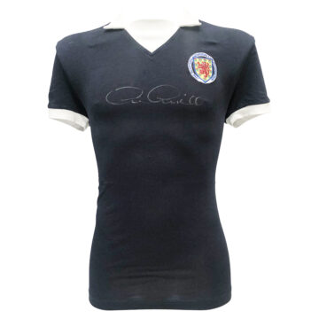 Signed Archie Gemmill Shirt - Scotland Icon Autograph