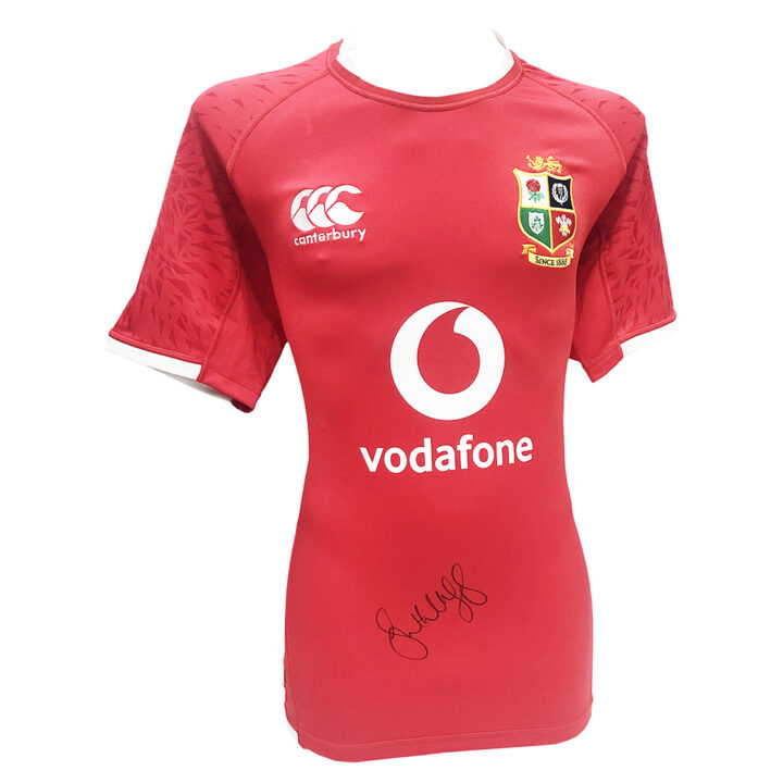 Signed Stuart Hogg Shirt - British & Irish Lions Tour 2021 Autograph