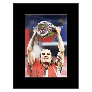 Signed Caglar Soyuncu Photo Display - 16x12 FA Cup Winner 2021