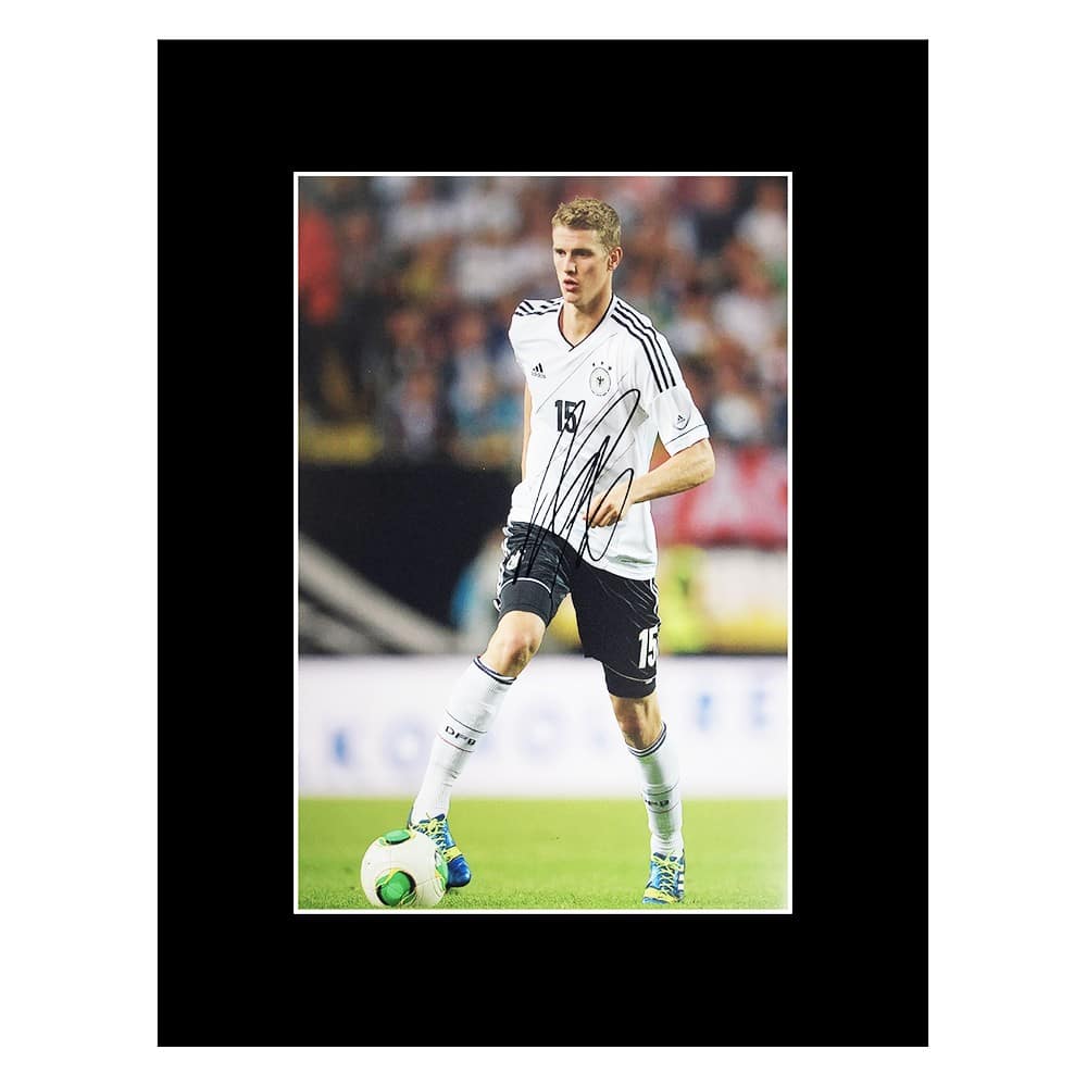 Signed Lars Bender Photo Display - 16x12 Germany World Cup 2022