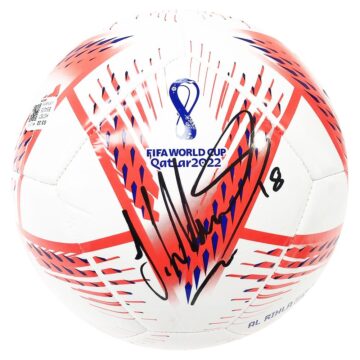 Signed Jonny Williams Football - Wales World Cup 2022