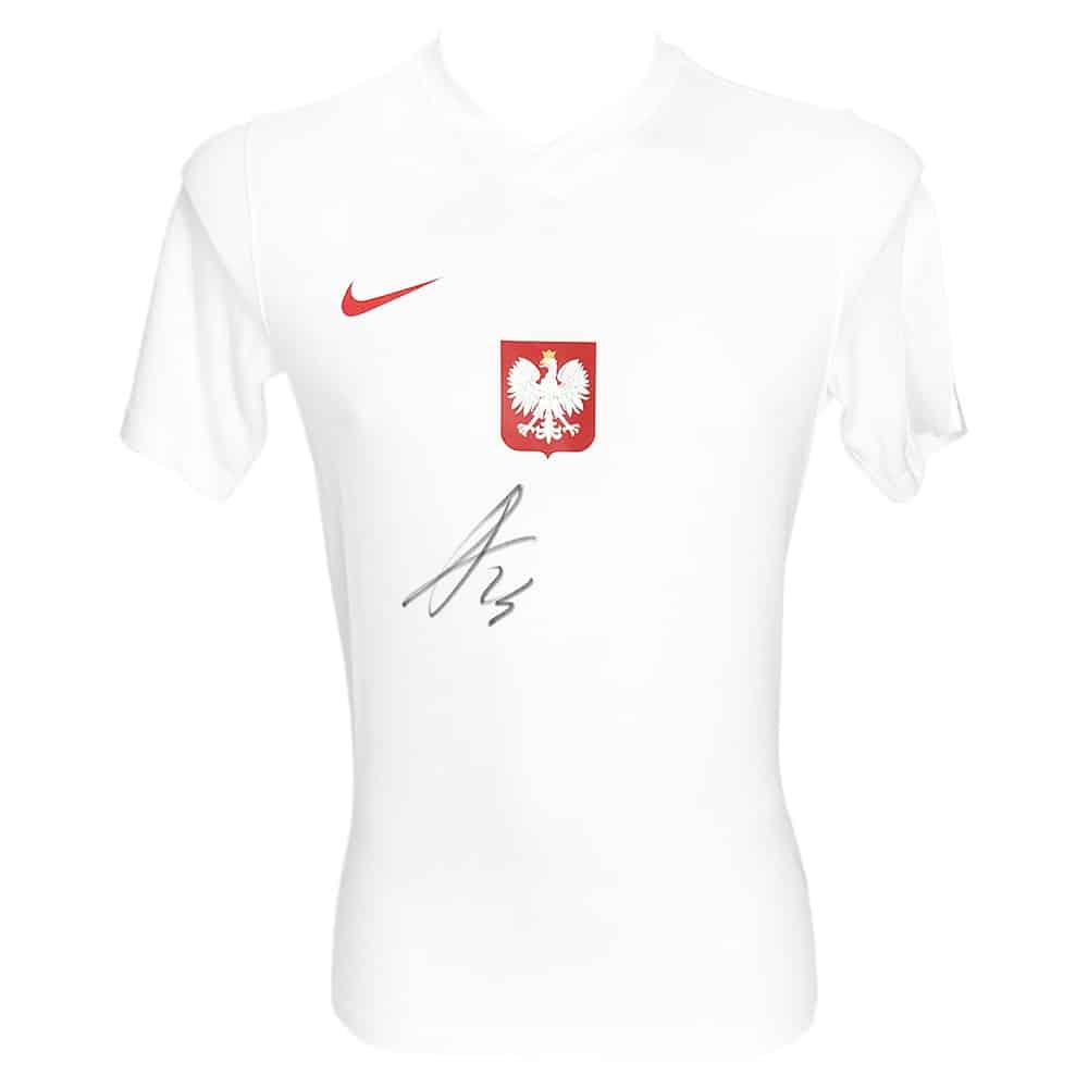 Signed Krzysztof Piatek Shirt - Poland World Cup 2022