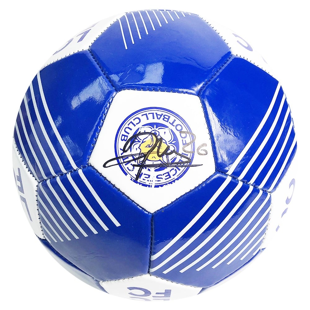 Signed Dennis Praet Football - Leicester City Icon