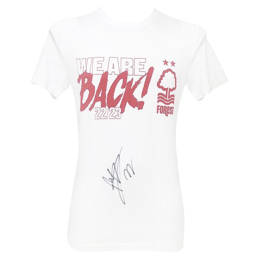 Signed Ryan Yates Shirt - Nottingham Forest Icon Jersey