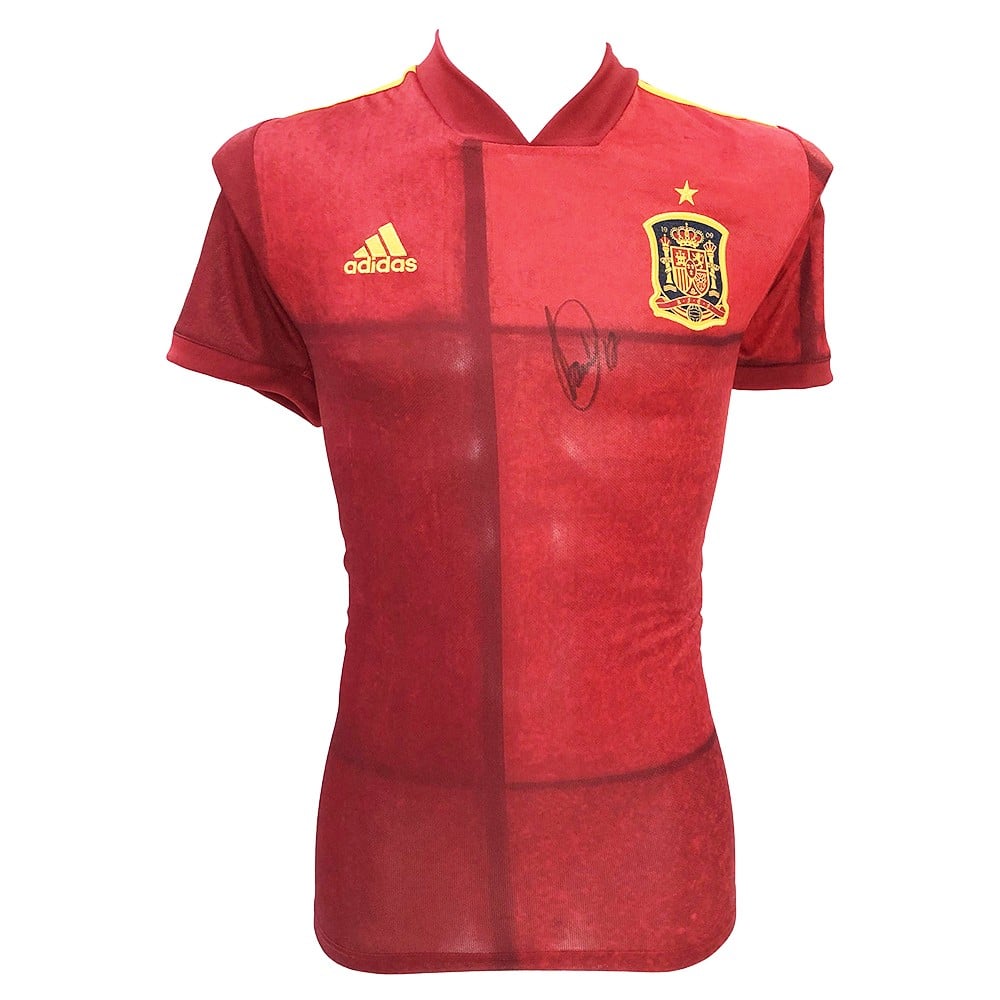 Signed Saul Shirt - Spain World Cup 2022