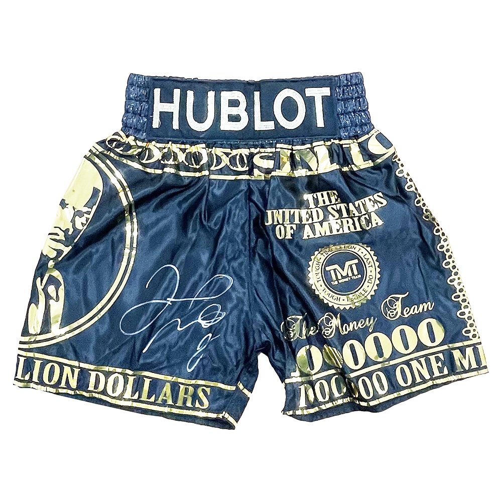 Signed Floyd Mayweather Shorts - Boxing World Champion