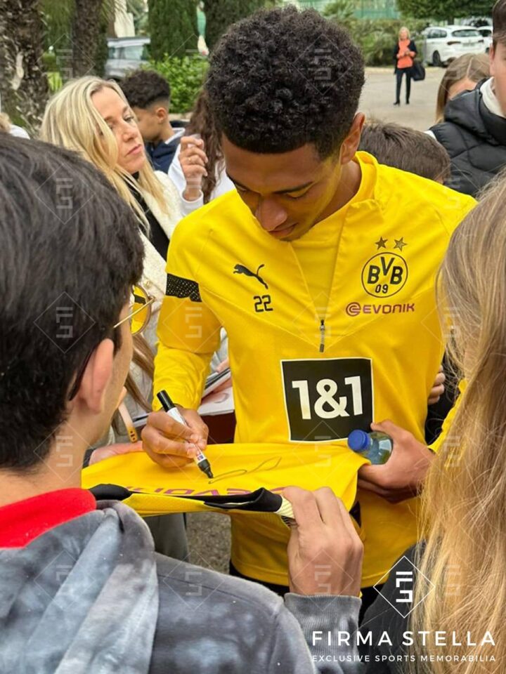 Signed Jude Bellingham Shirt - Borussia Dortmund Icon Jersey