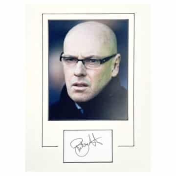 Signed Brian McDermott Photo Display - 16x12 Reading Icon