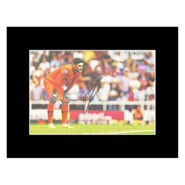 Signed Hugo Loris Photo Display - 16x12 Tottenham Hotspur Icon Autograph
