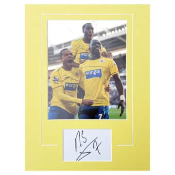 Signed Moussa Sissoko Photo Display - 16x12 Newcastle United Icon