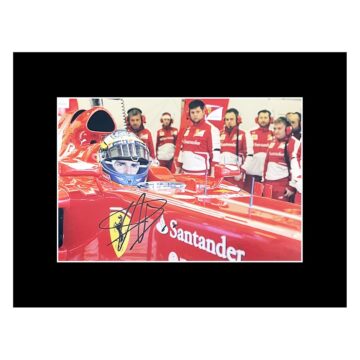 Signed Pedro de la Rosa Photo Display - 16x12 Formula 1 Icon Autograph