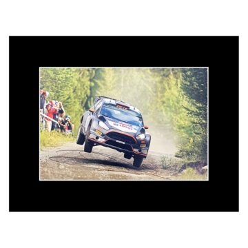 Signed Robert Kubica Photo Display - 16x12 Rally Car Autograph