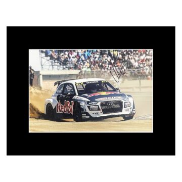 Signed Mattias Ekstrom Photo Display - 16x12 Rally Cross Icon