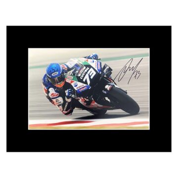 Signed Alex Marquez Photo Display - 16x12 Moto GP Racing Icon