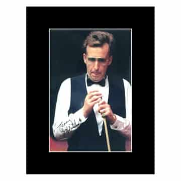 Signed Terry Griffiths Photo Display - 16x12 Snooker Icon Autograph