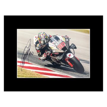 Signed Takaaki Nakagami Photo Display - 16x12 Moto GP Icon Autograph