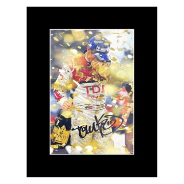 Signed Tom Kristensen Photo Display - 16x12 Endurance Racing Icon Autograph