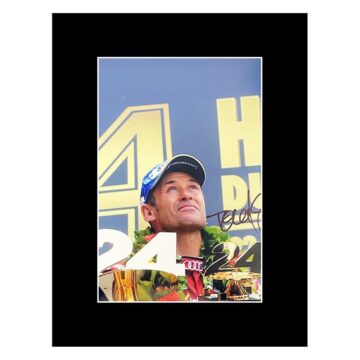 Signed Tom Kristensen Photo Display - 16x12 Le Mans Winner 2013