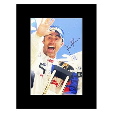 Signed David Brabham Photo Display - 16x12 Endurance Racing Icon Autograph