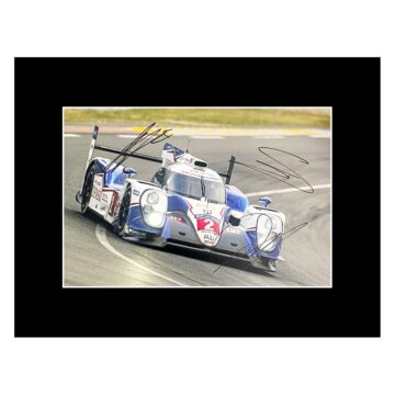 Signed Sarrazin, Wurz & Nakajima Photo Display - 16x12 Endurance Racing Icons